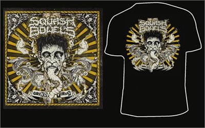 Squash Bowels - Short Sleeve Tshirt + Cd Combo Preorder