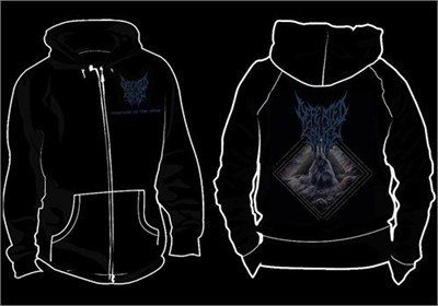 Defeated Sanity - "Disposal Of The Dead" Zip-Up Hoodie